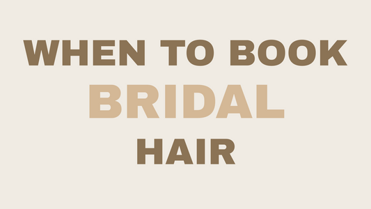 When Should You Book Bridal Hair and Makeup?